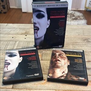 Dark Moon Thriller Collection DVD Set - Black